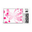 Pink Butterfly Abstract Postage postage by BundlesOfJoy Pink Butterfly Abstract Postage postage
