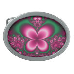 Pink Butterfly Belt Buckle belt buckles
