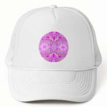 "Pink Butterfly Mandala" hats