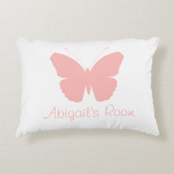 Pink Butterfly Silhouette Design (Personalised)