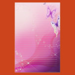butterfly, flowers, border, pink, heaven, blue,