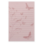 'Pink Butterfly' Stationery