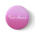 Pink Button with Your Name