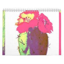 Pink Cactus 2011 Calendar