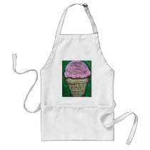 "Pink Cake Cone" aprons