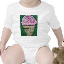 "Pink Cake Cone" t-shirts