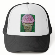 "Pink Cake Cone" hats