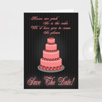 Pink Cake Wedding 