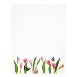 Pink Calla Lilies letterhead
