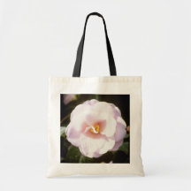 Pink Camelia Japonica 'Fleur De Pecher' (Japanese Canvas Bag
