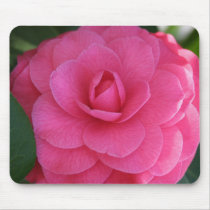 Pink Camelia Mouse Pad