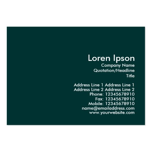 Pink Camellia Business Card (back side)