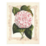 Pink Camellia Elegant Formal Invitations