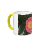 Pink Camellia mugs