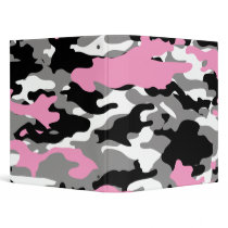 PINK CAMO - Avery Binder
