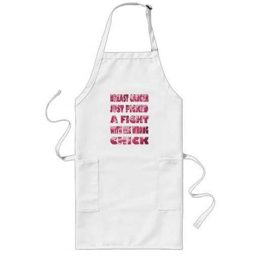 Pink Camo Breast Cancer Apron