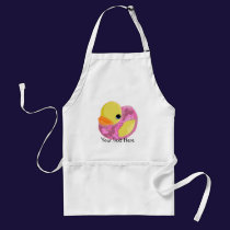 Pink Camo Ducky aprons