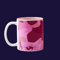 Pink Camo Ducky mugs