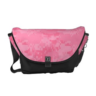 Pink Camo Messenger Bag rickshawmessengerbag