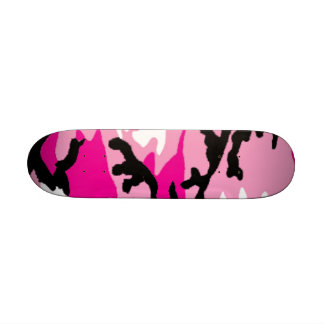 mini skateboard pink