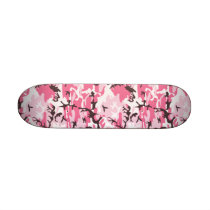 Pink Camouflage 7 1/4" Skateboard