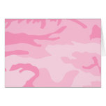 Pink Camouflage Notecards