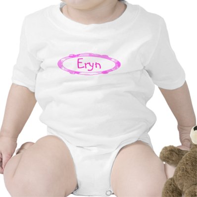 Pink Camouflage Oval Frame Background Baby Bodysuits