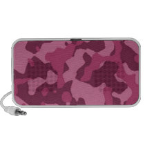 Pink Camouflage speakers