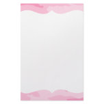 Pink Camouflage Stationery