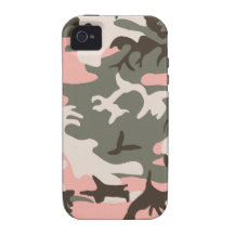 Pink Camouflage Tough™ iPhone 4 Case