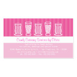 Pink Candy Catering Business Card business cards