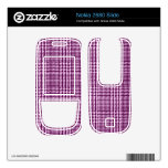 Pink Candy Check Nokia 2680 Slide Decal