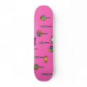pink candy skateboards