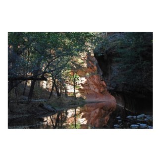 Pink Canyon Reflections 1157 print