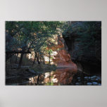 Pink Canyon Reflections 1157 Print