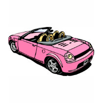 Pink Car t-shirts