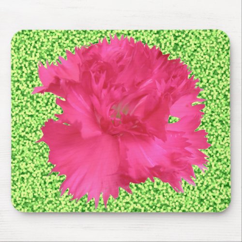 Pink Carnation Mousepad mousepad