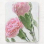Pink Carnations 2 Serene Mousepad