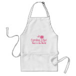 Pink Carolina Girl Best in the World Apron