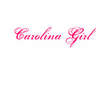Pink Carolina Girl T-Shirt by southcarolinashirt Pink Carolina Girl T-Shirt