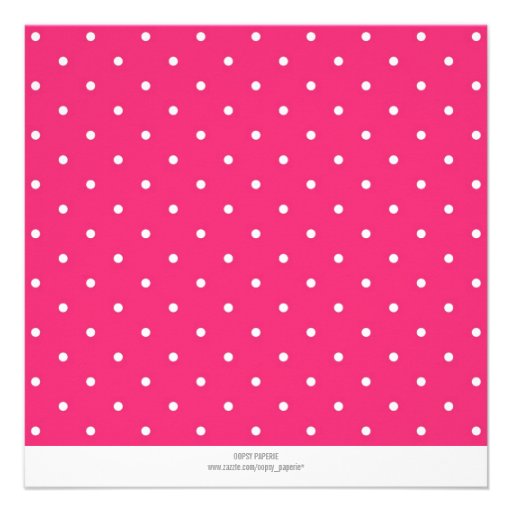 Pink Carousel Birthday Party Invitation
