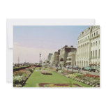 Pink Carpet gardens on promenade at Eastbourne, Su Custom Invitation