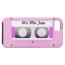 Pink Cassette Tape iPhone 5 Cover