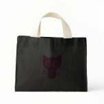 Pink Cat Gas Mask Canvas Bag