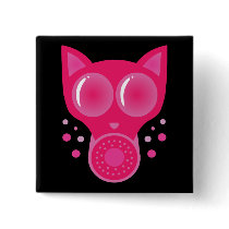Pink Cat Gas Mask