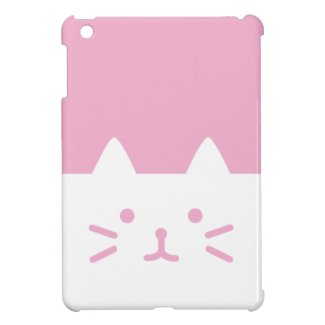 pink cat iPad Mini Case