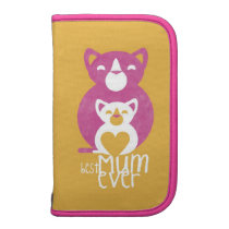 Pink cat mom planners