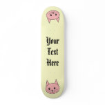 Pink Cat Skateboard