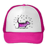 Pink Cat Trucker Hat