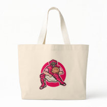 Pink Catcher Tote Bags
